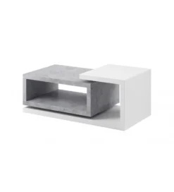 Stolik kawowy BOTA 120 cm w optyce betonu