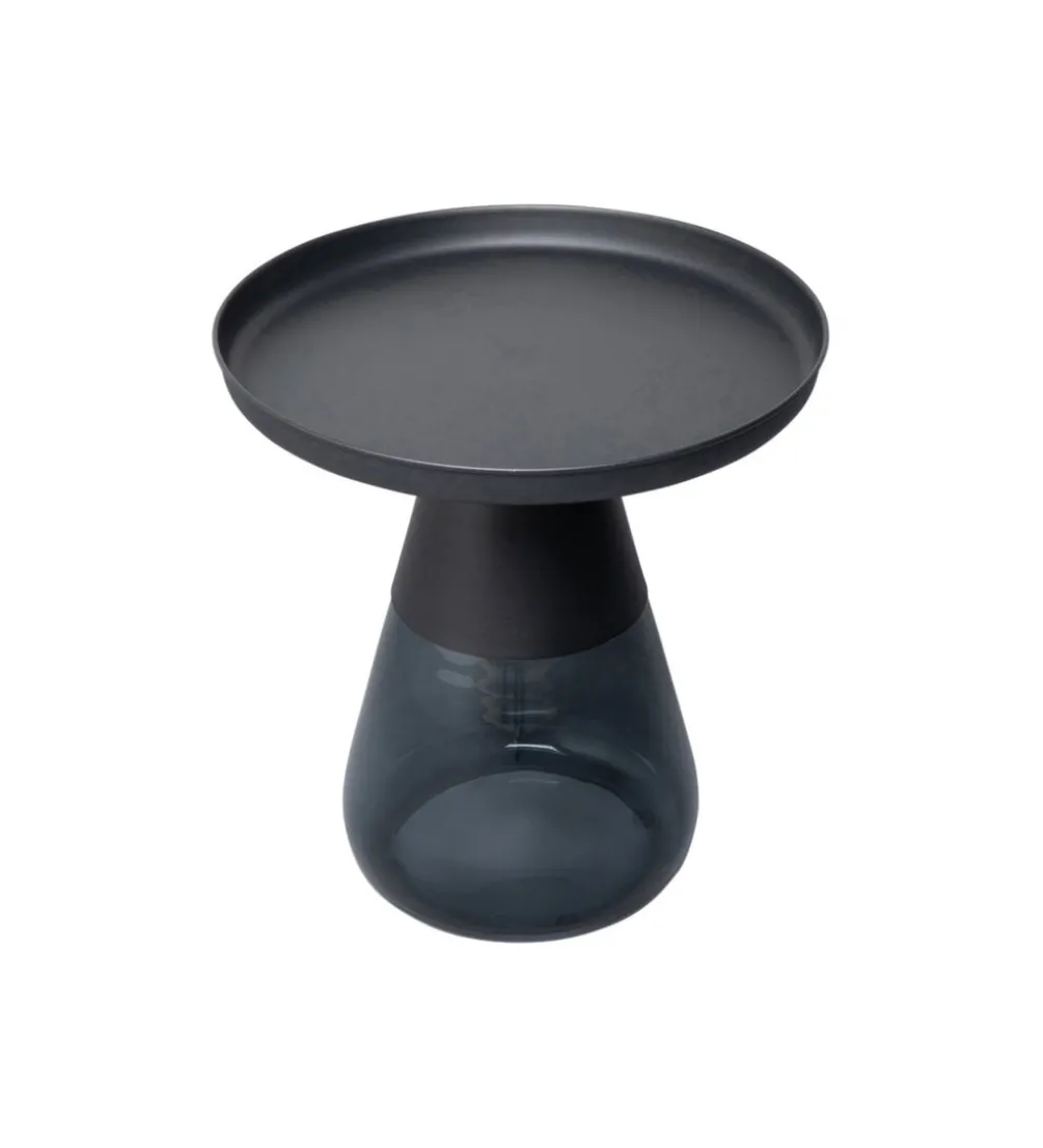 Stolik kawowy BOTTIGLIA 50 cm czarny