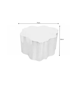 Stolik kawowy BRILANT 71 cm złoty