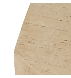 Stolik kawowy BRIL 42 cm beżowy