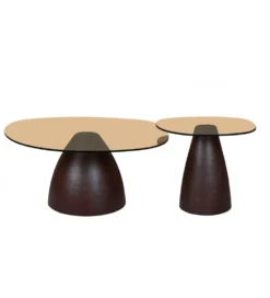 Stolik kawowy Brix Mylon 86 cm Brązowy