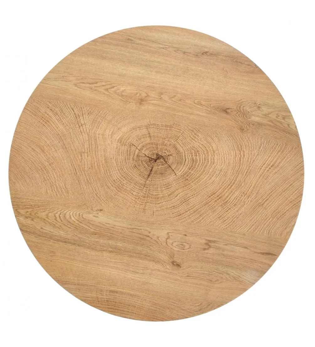 Stolik kawowy BROOKLYN 80 cm w optyce dąb naturalny