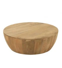 Stolik kawowy CAMILLE 88 cm drewno mango naturalny