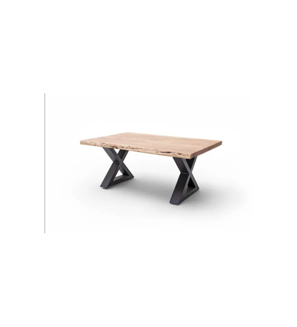Stolik kawowy CARTAGENA 110 cm drewno akacja