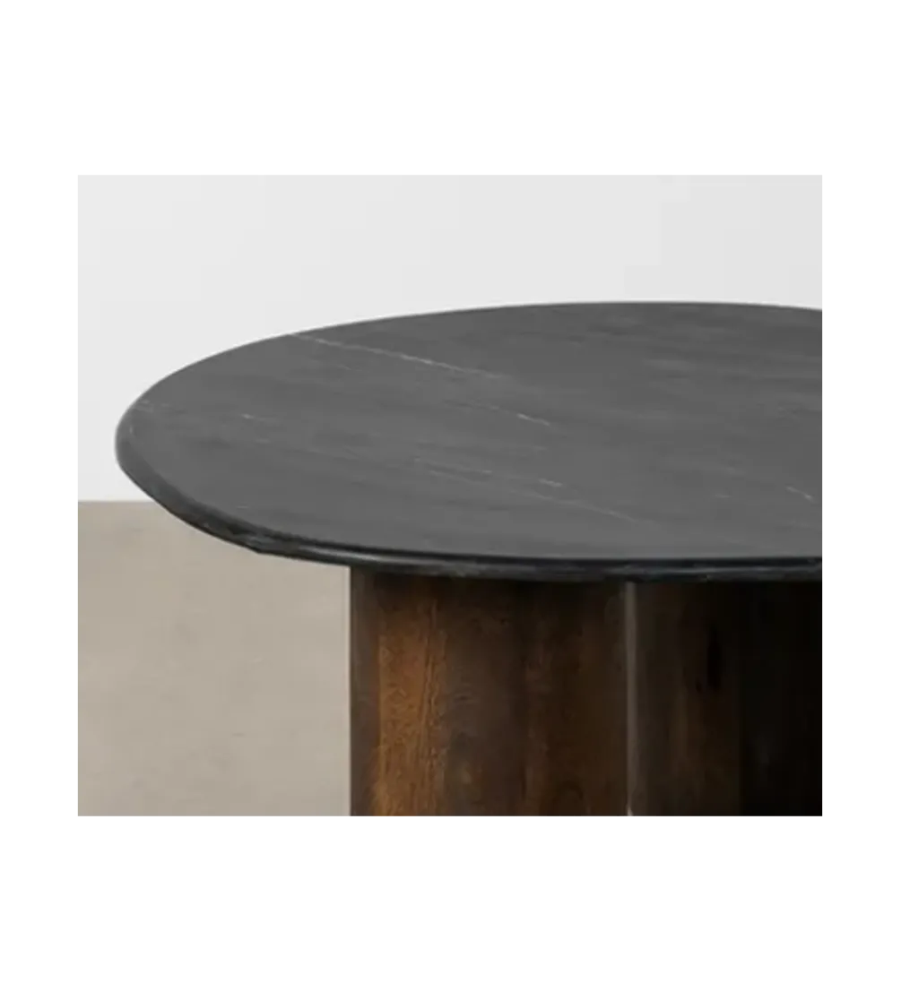 Stolik kawowy CENTR 135 cm drewno mango