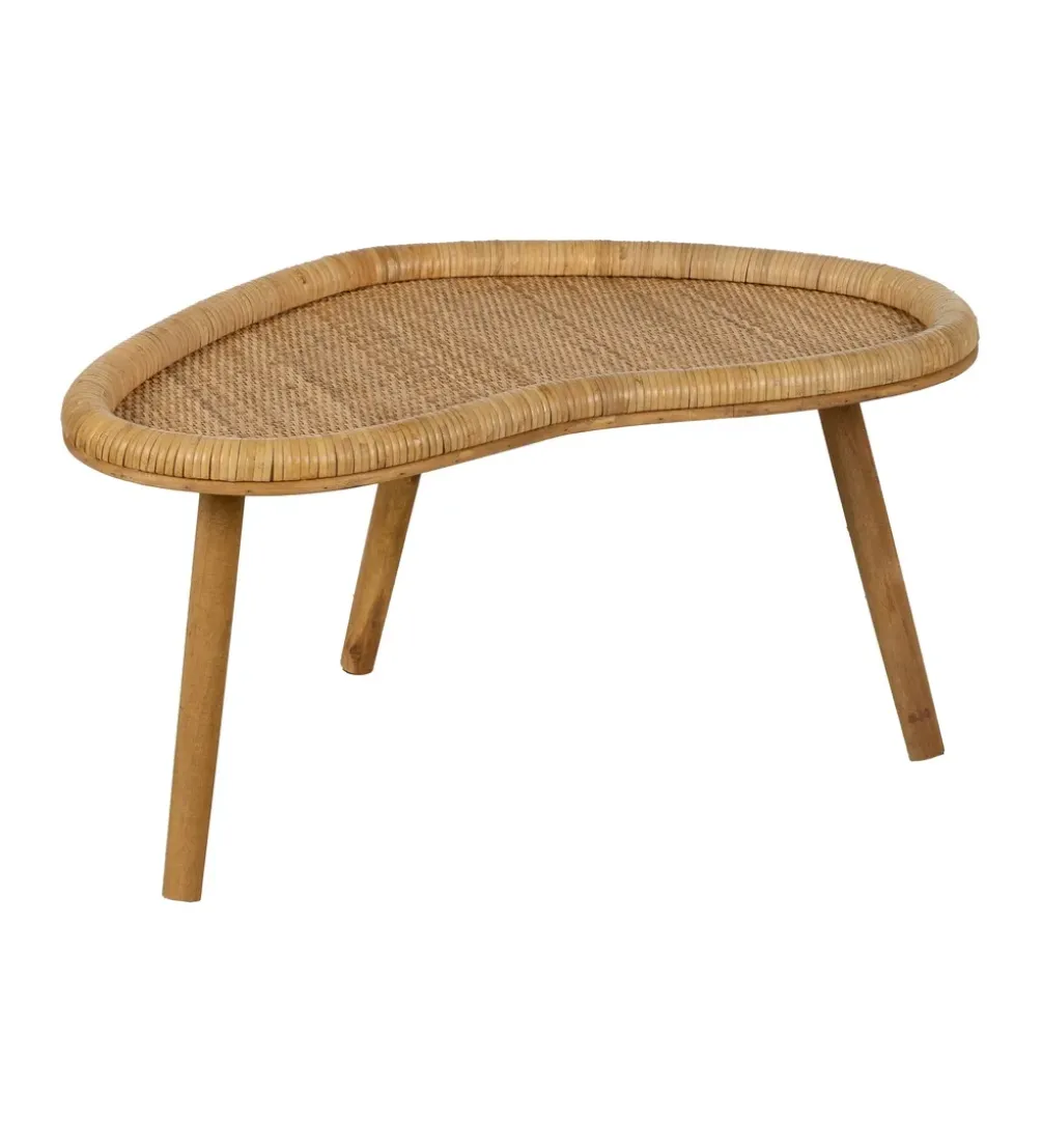 Stolik kawowy CENTRO 77 cm ratan