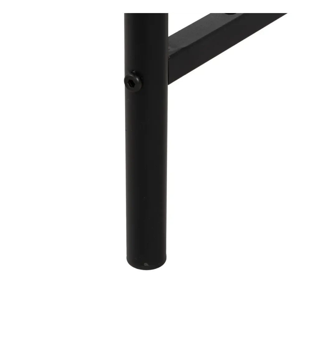 Stolik kawowy CHERAN 69 cm naturalny czarny