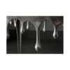 Stolik kawowy 44 cm Mystic Liquid Line srebrny