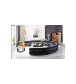 Stolik kawowy CORINNE 80 cm czarny