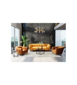 Stolik kawowy  CRISTALLO 80 cm x 80 cm czarny
