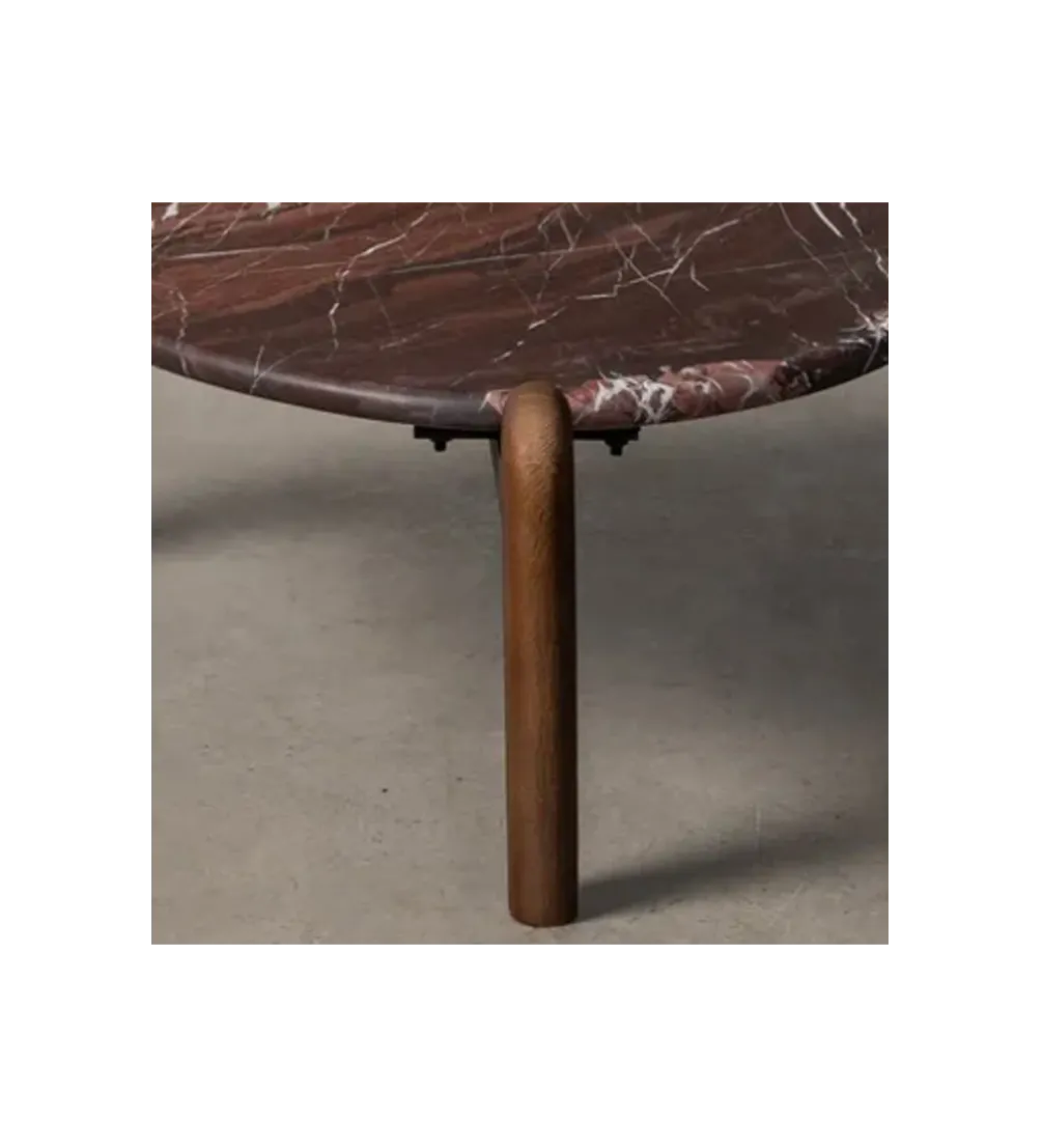 Stolik kawowy CUDBEM 70 cm drewno mango