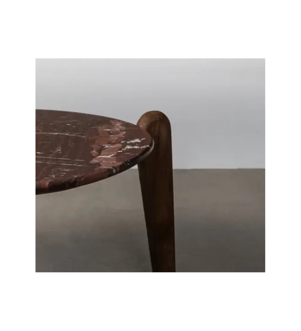 Stolik kawowy CUDBEM 82 cm drewno mango