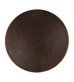 Stolik kawowy DEMANESKO 69 cm brązowy