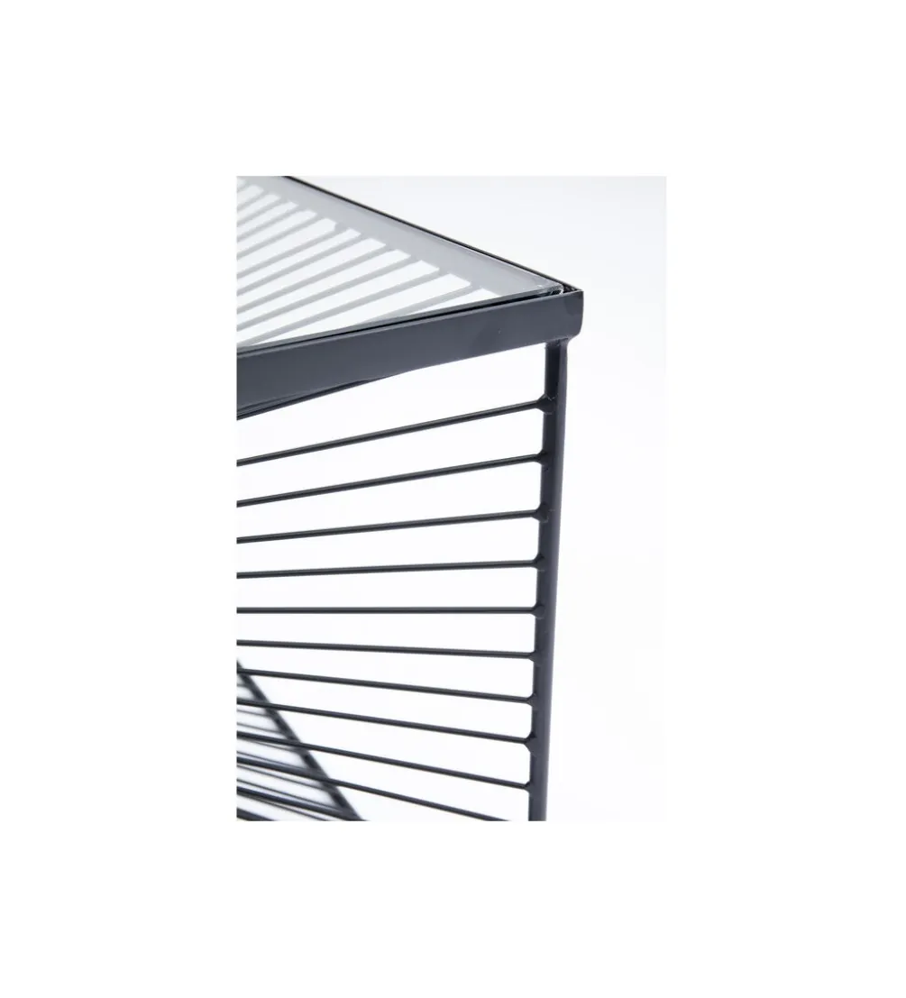 Stolik kawowy DIMENSION 80 cm czarny