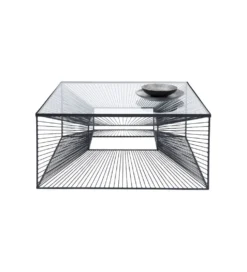 Stolik kawowy DIMENSION 80 cm czarny