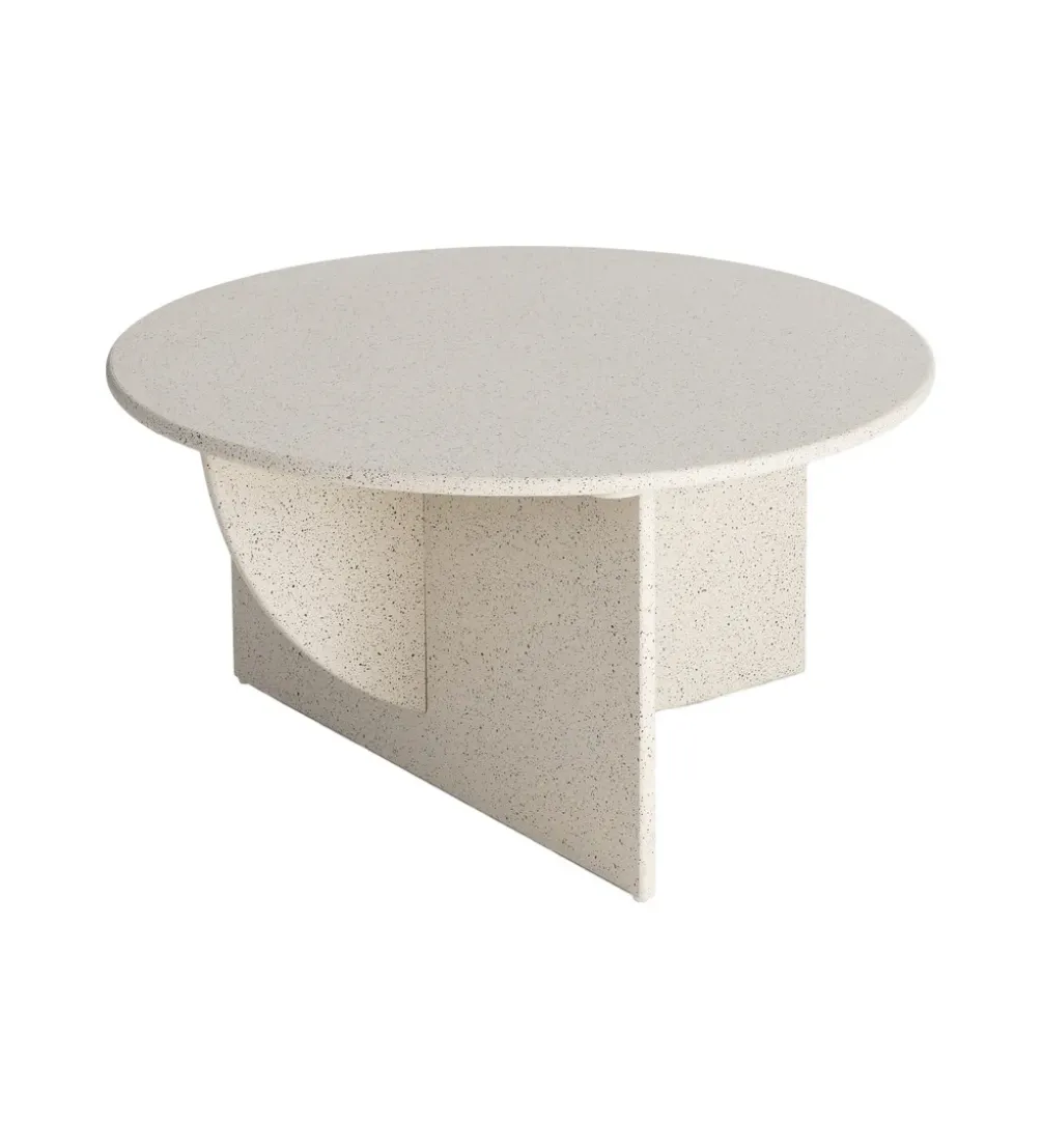 Stolik kawowy DOBEMA 80 cm efekt terrazzo