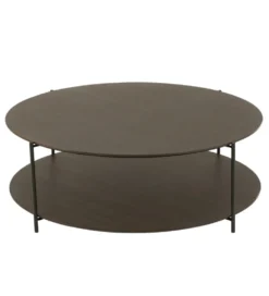 Stolik kawowy DOMERESU 113 cm ciemno brązowy