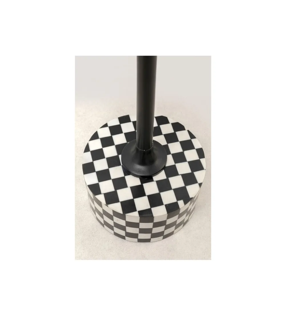 Stolik kawowy DOMERO CHESS 25 cm czarno biały