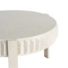 Stolik kawowy EDARNI 79 cm efekt terrazzo