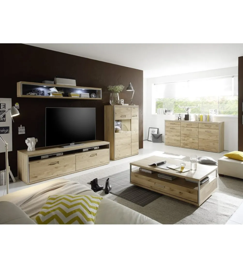Stolik kawowy ESPERO 115 cm W Kolorze dąb Bianco