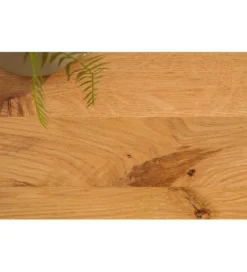 Stolik kawowy FACTORY 110 cm drewno dąb dziki