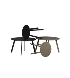 Stolik kawowy FER 40 cm czarny