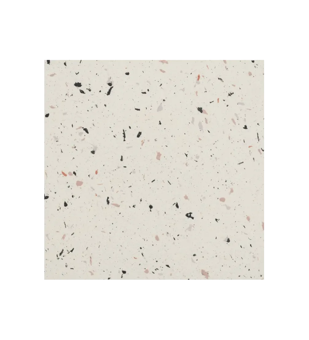 Stolik kawowy FIBRA 37 cm w odcieniach bieli