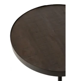 Stolik kawowy Fien 50 cm drewno mango