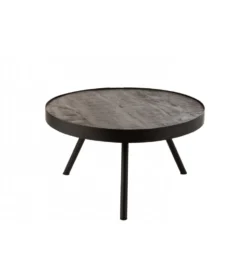 Stolik kawowy Fien 50 cm drewno mango