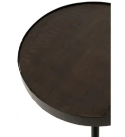 Stolik kawowy Fien 50 cm drewno mango