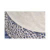 Stolik kawowy FLANK Leaf 73 cm srebrny