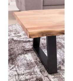 Stolik kawowy GAYA 115 cm drewno akacja