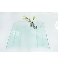 Stolik kawowy GEISTER Fantome 70 cm szklany