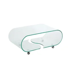 Stolik kawowy GEISTER Fantome 90 cm szklany