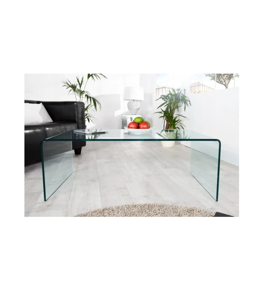 Stolik kawowy GEISTER Fantome 110 cm szklany