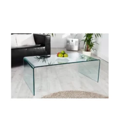 Stolik kawowy GEISTER Fantome 110 cm szklany