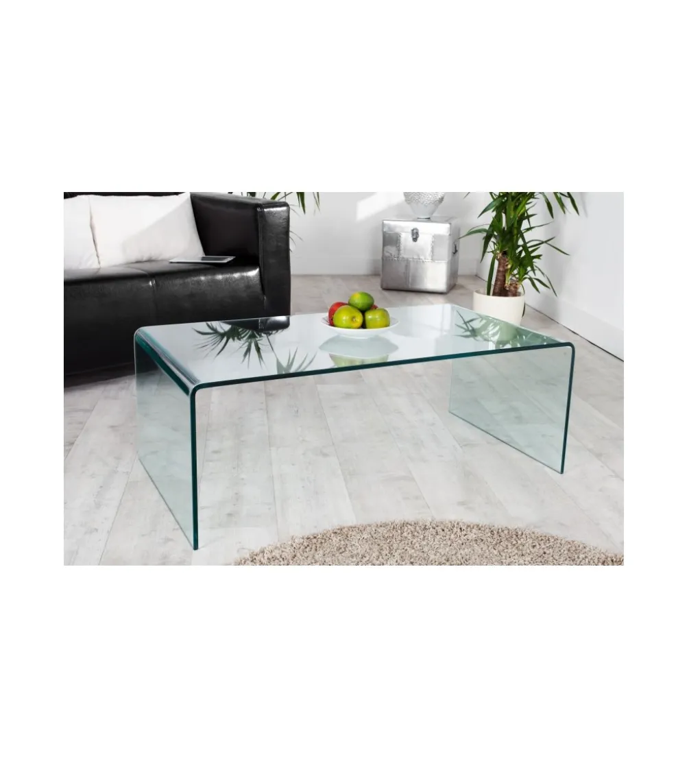 Stolik kawowy GEISTER Fantome 110 cm szklany