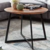 Stolik kawowy GLOBI 60 cm drewno sheesham