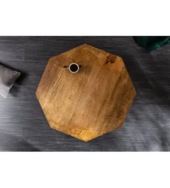 Stolik Kawowy GORAN II 69 cm drewno mango