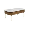 Stolik kawowy GRACE 110 cm Drewno Mango