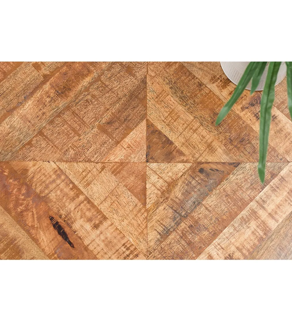 Stolik kawowy GRANDE Infinity Home 60 cm drewno mango