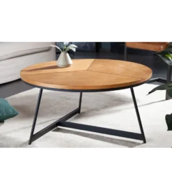 Stolik kawowy GRENADA 80 cm w optyce dębu