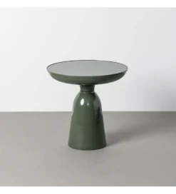 Stolik kawowy HAERW 50 cm zielony