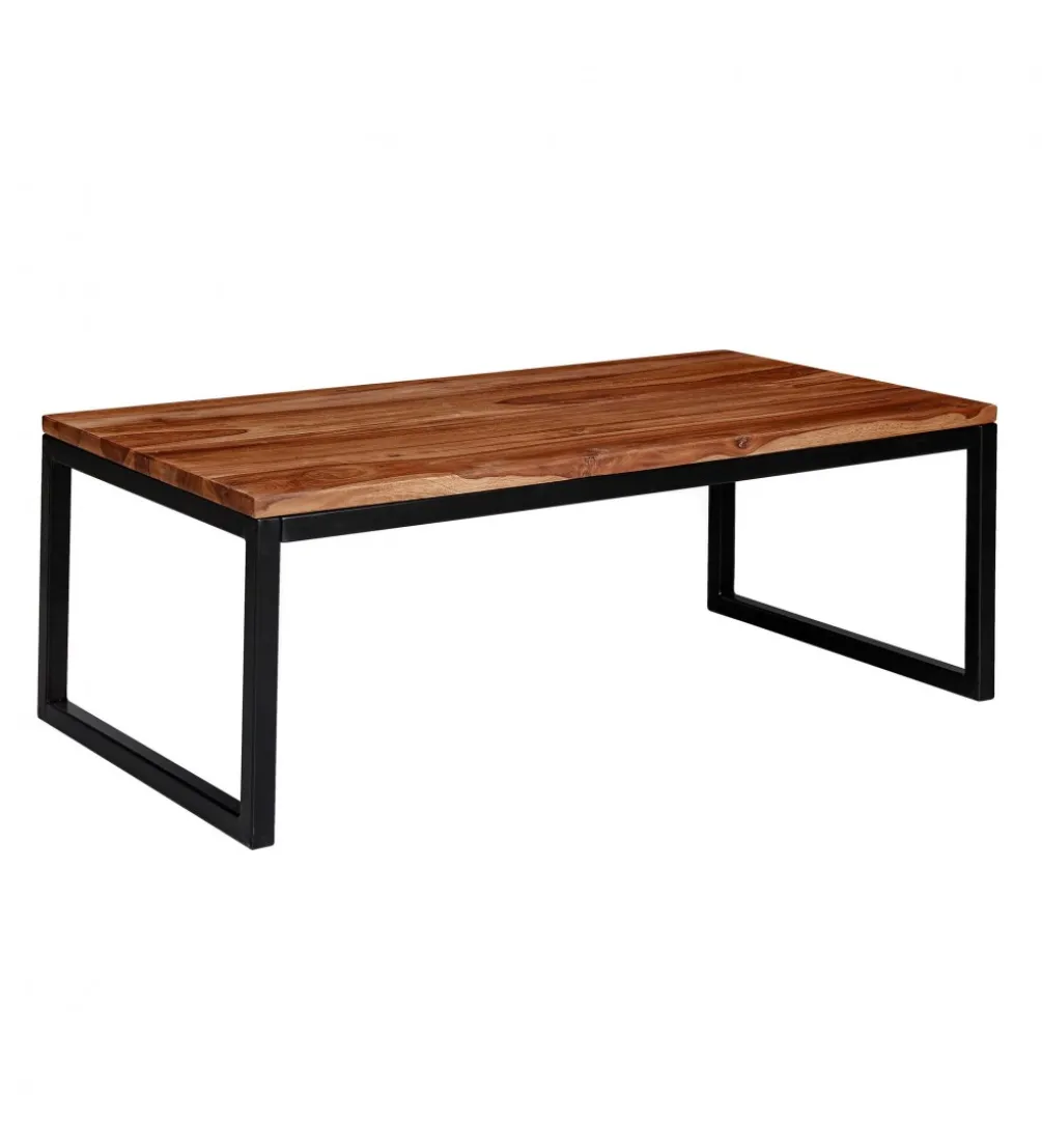 Stolik kawowy HAUK 110 cm drewno sheesham