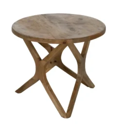 Stolik kawowy HOKE 60 cm drewno mango