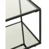Stolik kawowy ITAGOT 50 cm czarny