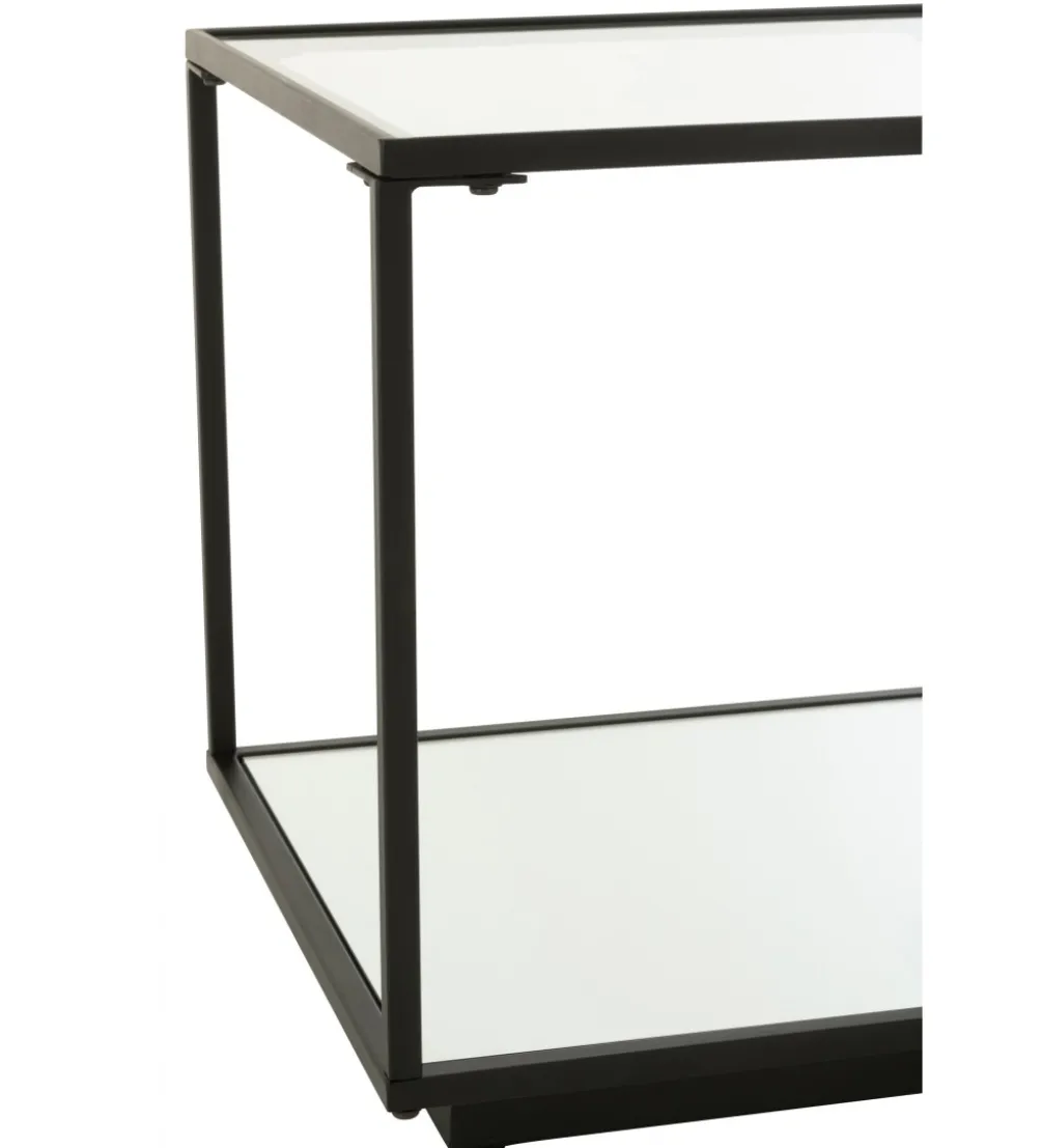 Stolik kawowy ITAGOT 50 cm czarny