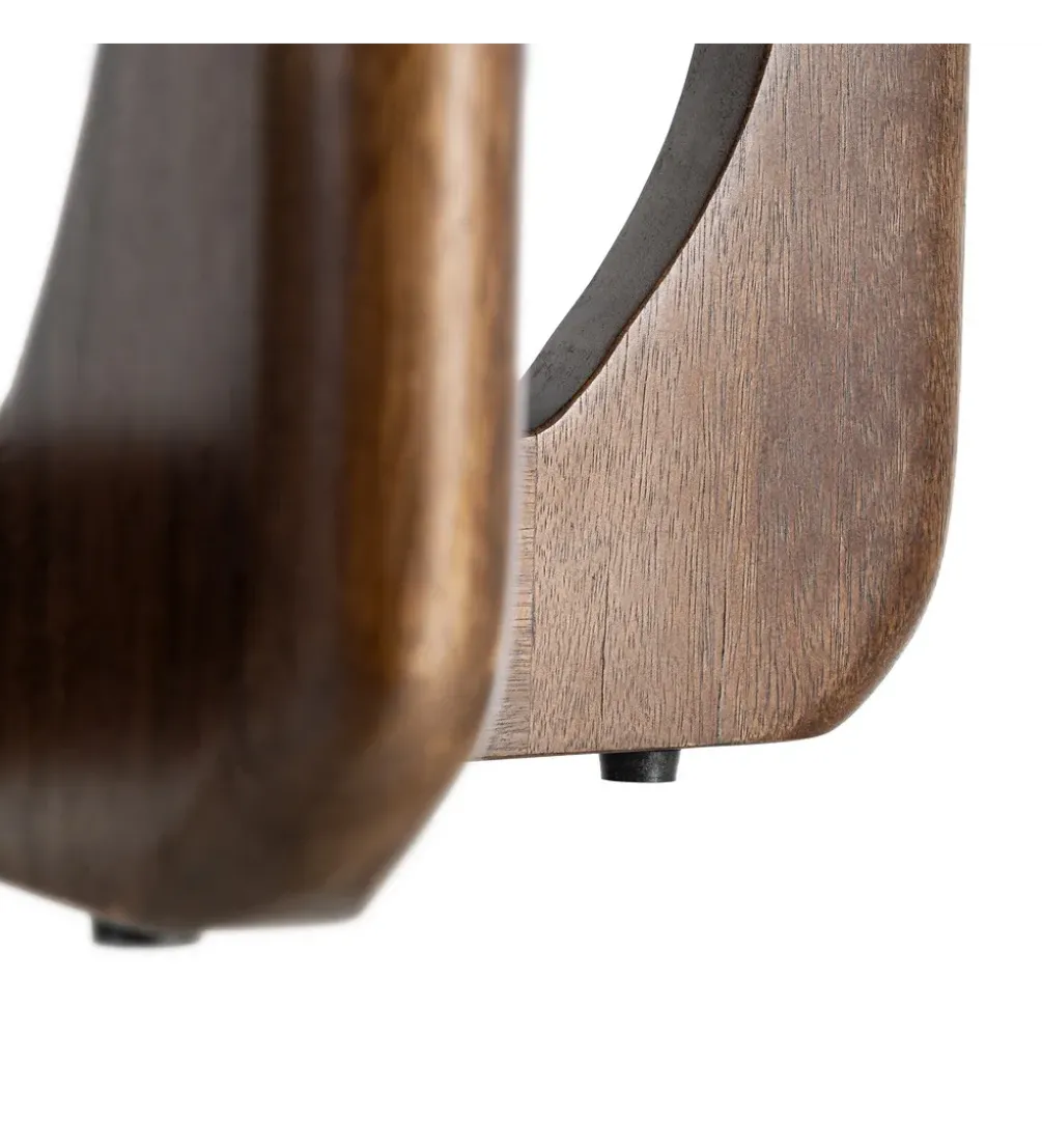 Stolik kawowy KIRITON 80 cm drewno mango