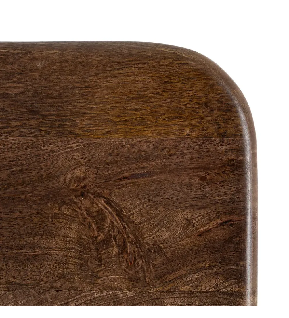 Stolik kawowy KIRITON 60 cm drewno mango