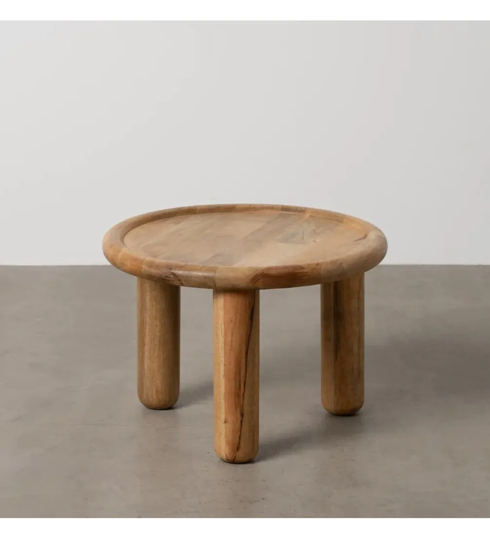 Stolik kawowy KODI 50 cm drewno mango